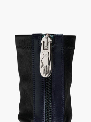 Aria Ankle Boots | Black Stretch Nappa Aria Ankle Boots | Black Stretch Nappa