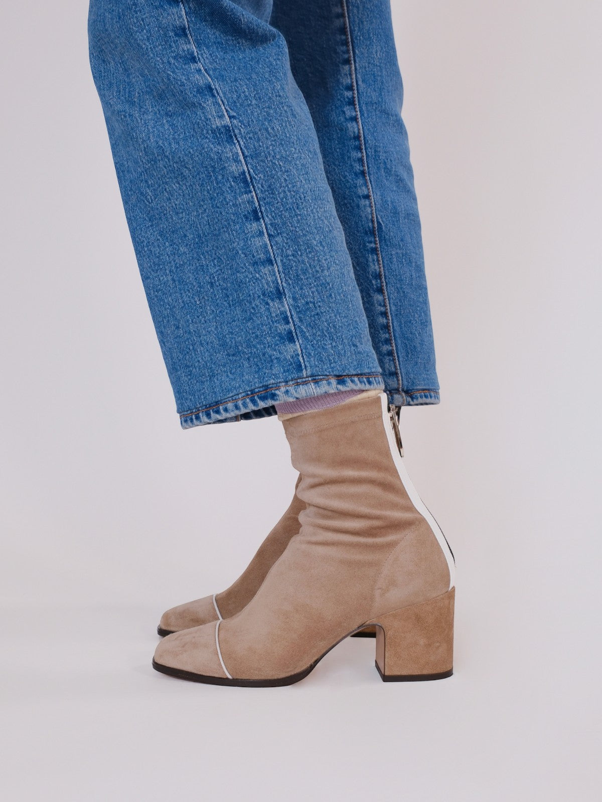 Aria Ankle Boots | Grey Suede Aria Ankle Boots | Grey Suede