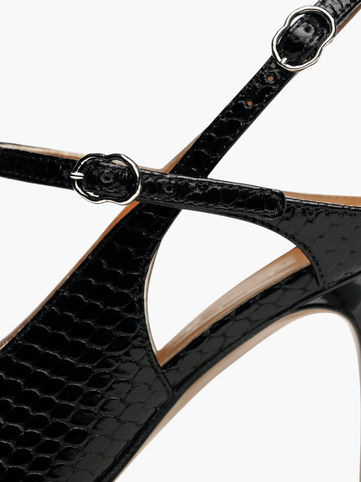 BeforeSunrise Sandal | Embossed Black BeforeSunrise Sandal | Embossed Black