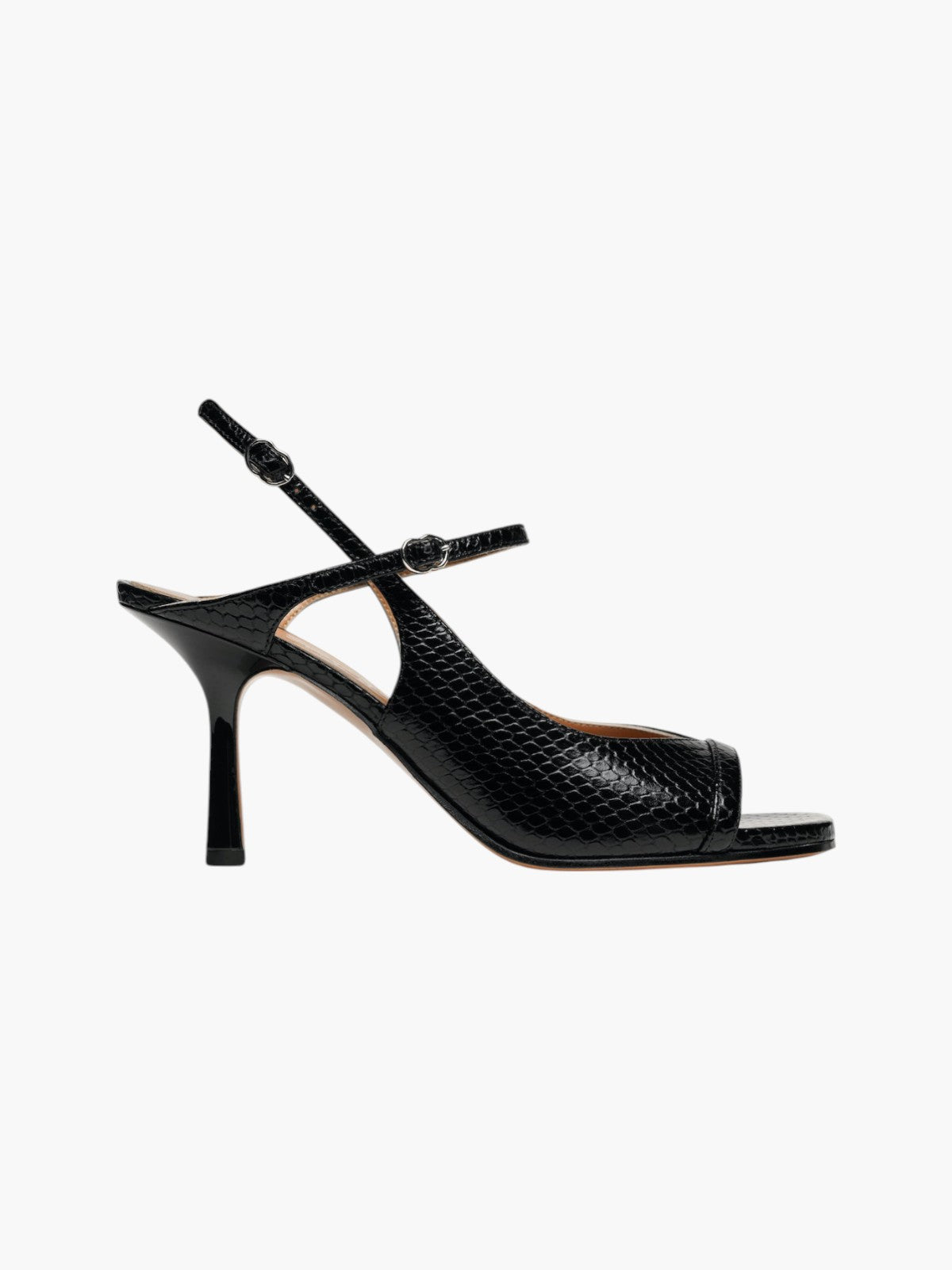 BeforeSunrise Sandal | Embossed Black BeforeSunrise Sandal | Embossed Black