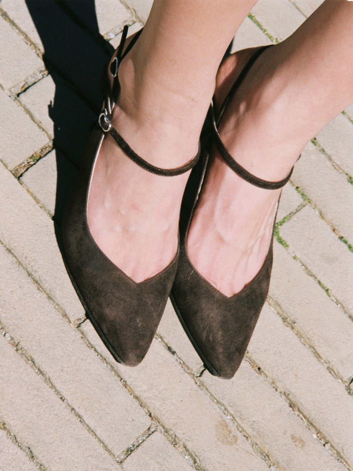 Gattaca Pumps | Brown Suede Gattaca Pumps | Brown Suede