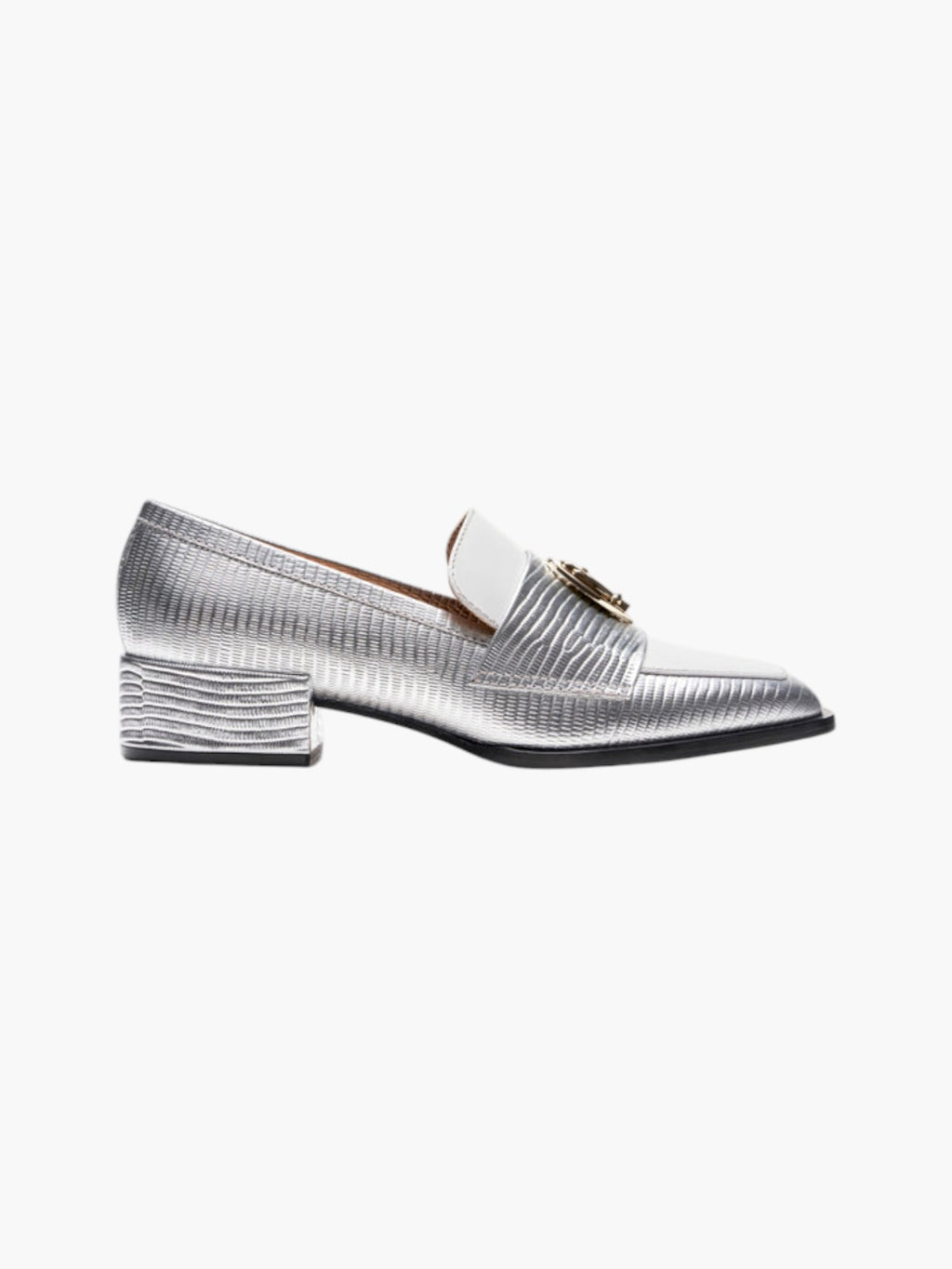 Nono Loafers | Bicolor Silver