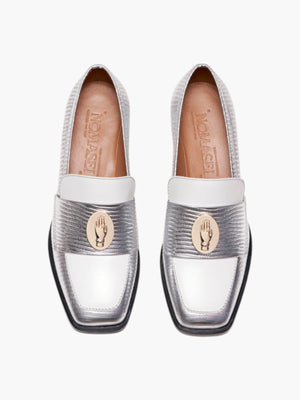 Nono Loafers | Bicolor Silver Nono Loafers | Bicolor Silver