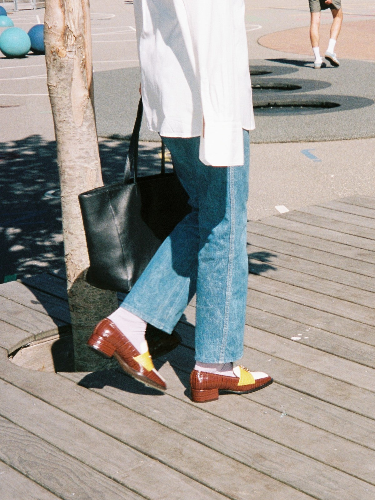 Nono Loafers | Tricolor Chocolate/Mustard Nono Loafers | Tricolor Chocolate/Mustard