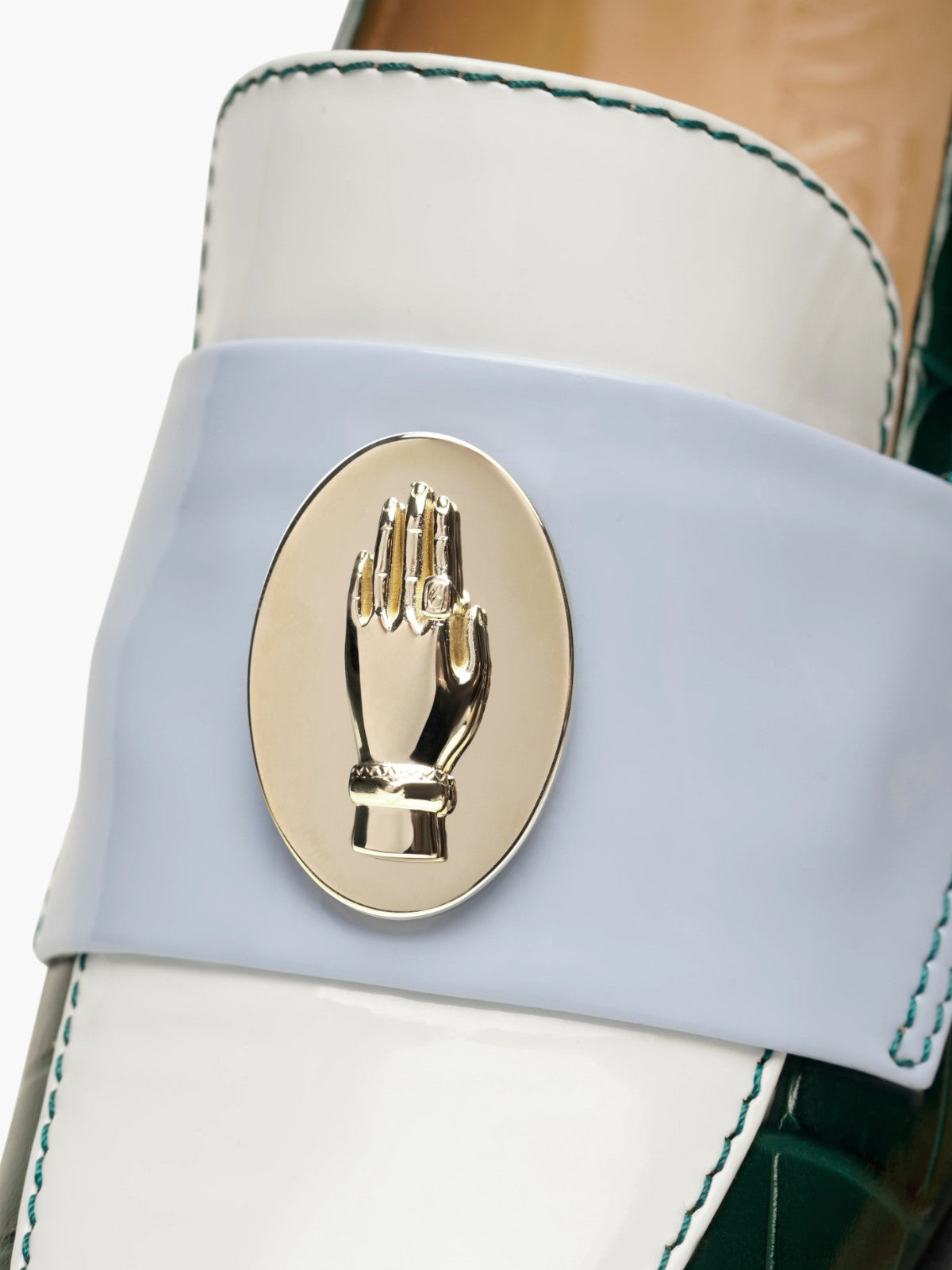 Nono Loafers | Tricolor Green/Sky Blue Nono Loafers | Tricolor Green/Sky Blue