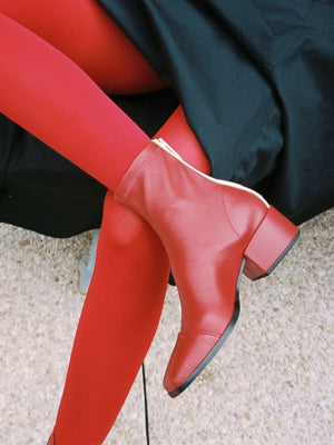 Strada Boots | Red Strada Boots | Red