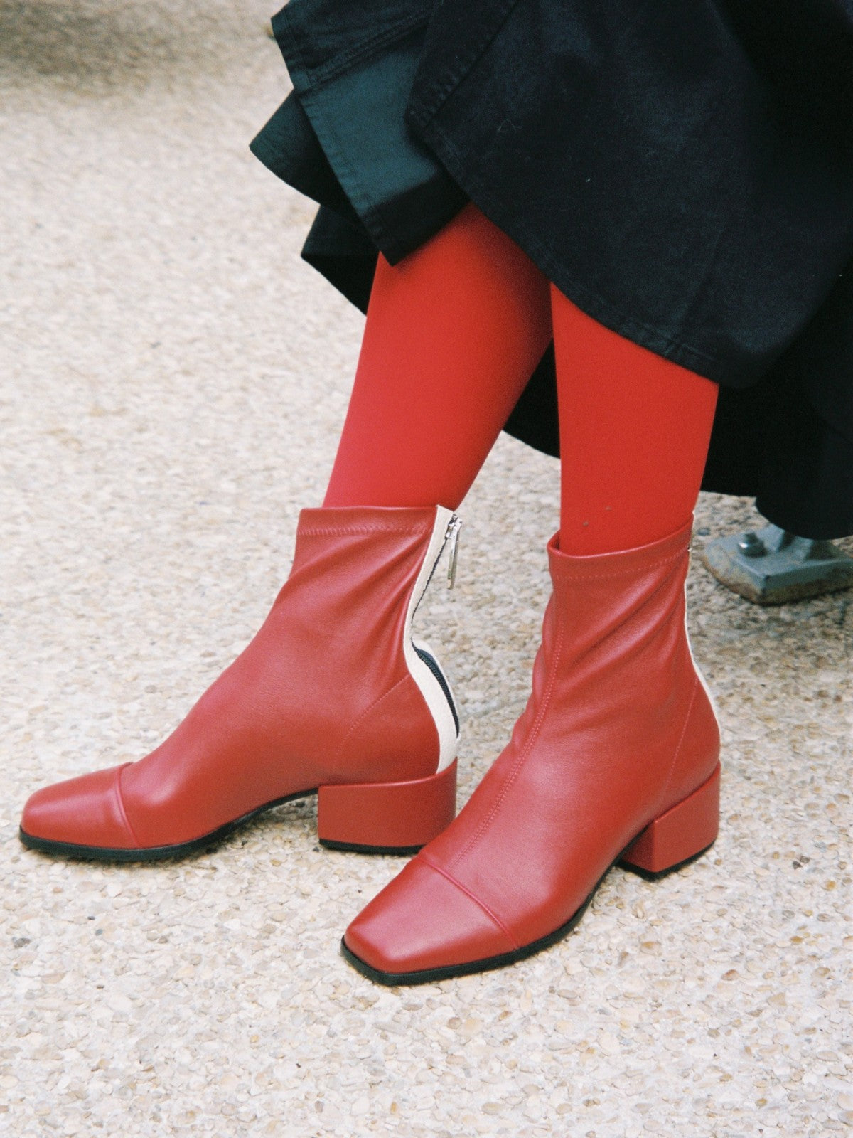 Strada Boots | Red Strada Boots | Red