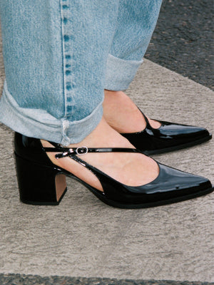 The Office Pumps | Patent Black The Office Pumps | Patent Black