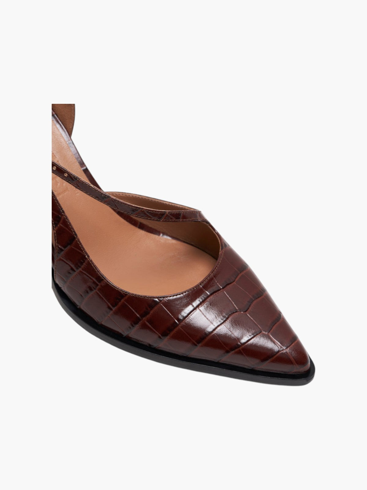 The Office Pumps | Embossed Chocolate The Office Pumps | Embossed Chocolate