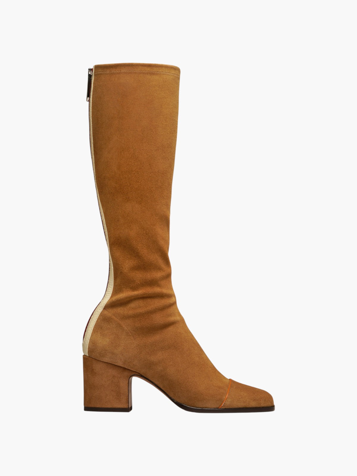 Twist Boots | Cognac Suede