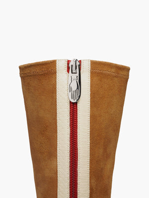 Twist Boots | Cognac Suede Twist Boots | Cognac Suede