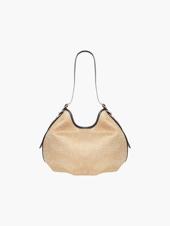 Bubble Textile Bag | Neutral/Black
