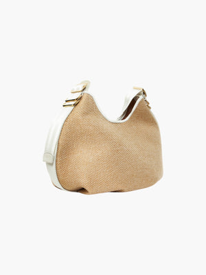 Bubble Textile Bag | Neutral/White Bubble Textile Bag | Neutral/White