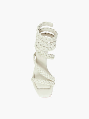 Roma Trenza Sandal | White Roma Trenza Sandal | White