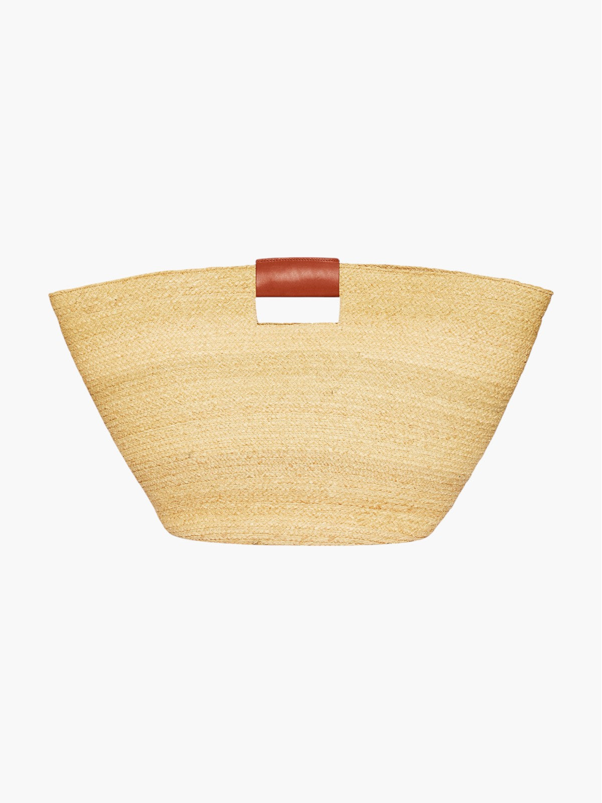 Large Raffia Cesta Bag | Tan Large Raffia Cesta Bag | Tan