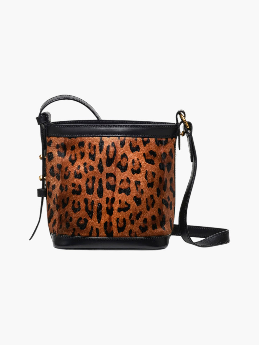 Mini Bucket Bag | Leopard