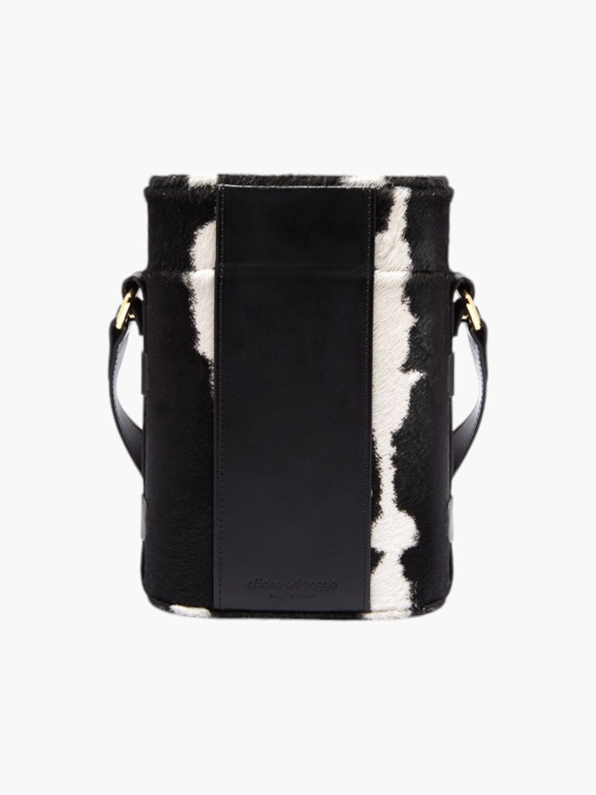 Mini Safari Bag | Black & White Haircalf Mini Safari Bag | Black & White Haircalf