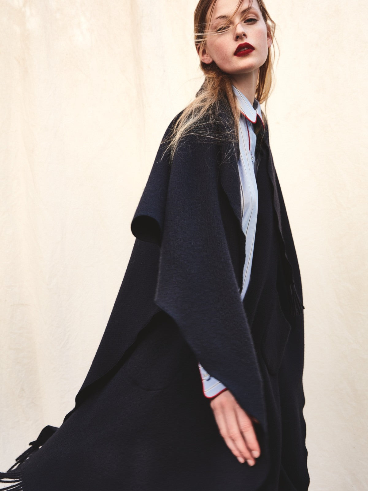 Wool Cape | Notte Wool Cape | Notte