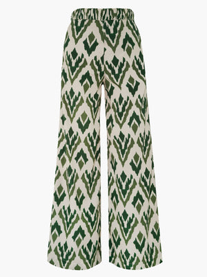 Urania Pants | Green Print Urania Pants | Green Print