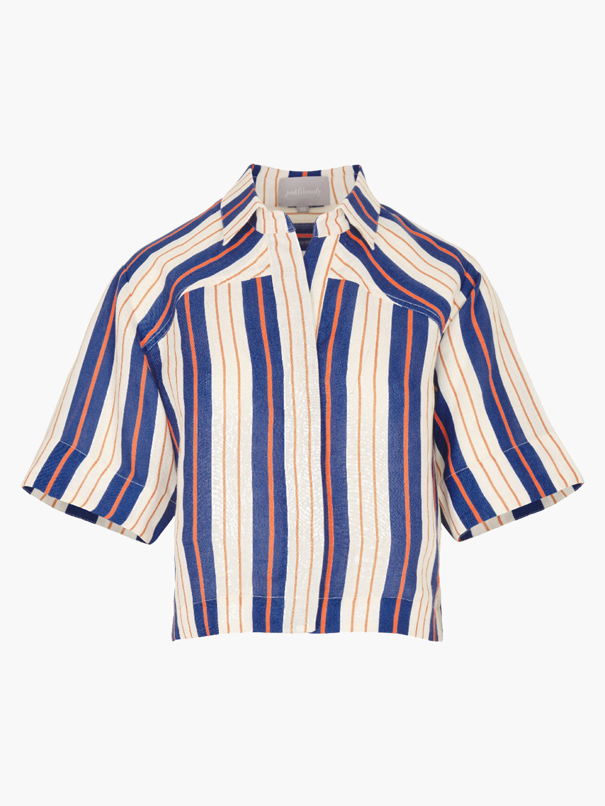 Vesta Shirt | Blue Stripes