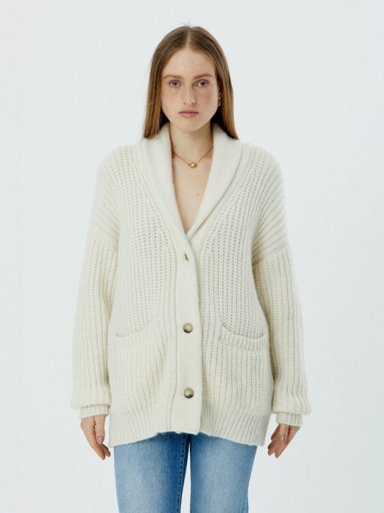 Abuelo Cardigan | Ivory
