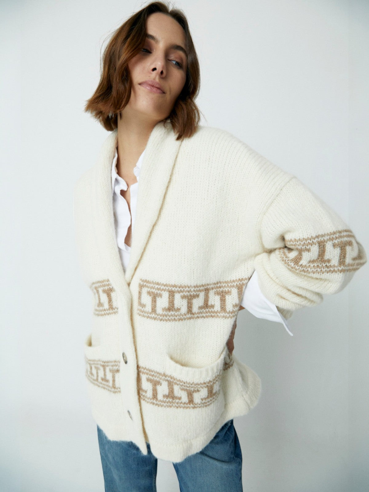 Baba Cardigan | Ivory Baba Cardigan | Ivory