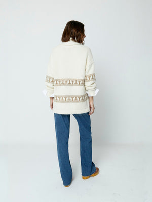 Baba Cardigan | Ivory Baba Cardigan | Ivory