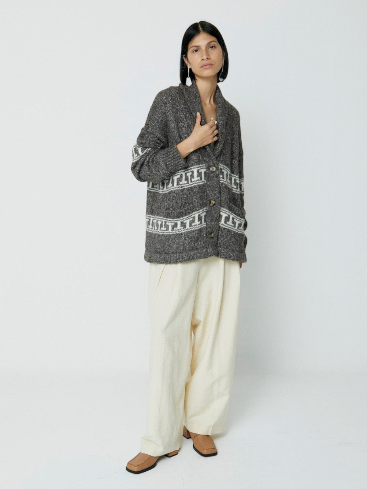 Baba Cardigan | Truffle Baba Cardigan | Truffle