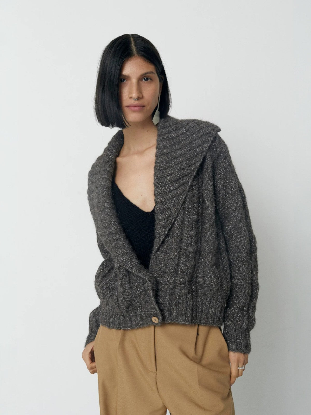 Fisher Cardigan | Truffle Fisher Cardigan | Truffle