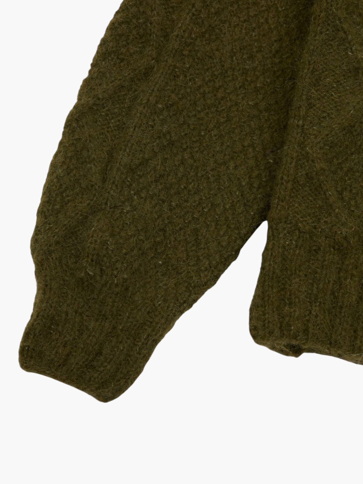 Fisher Puff-Sleeve Pullover | Forest Fisher Puff-Sleeve Pullover | Forest