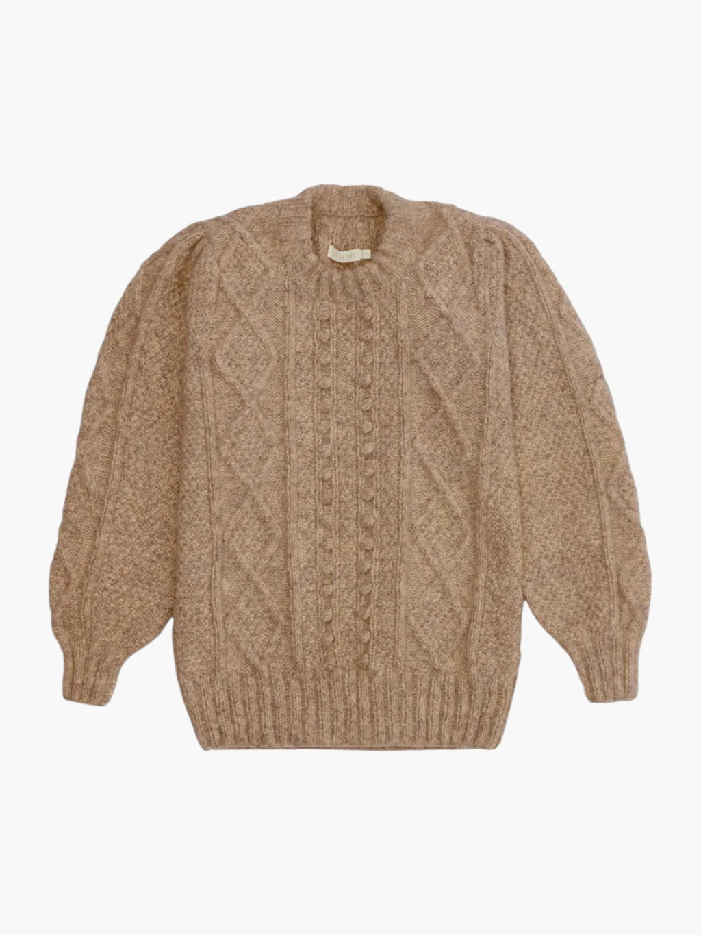 Fisher Seed Puff Pullover | Sand