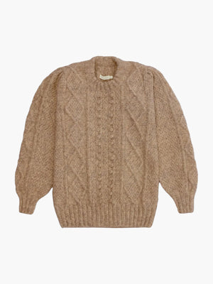 Fisher Seed Puff Pullover | Sand Fisher Seed Puff Pullover | Sand