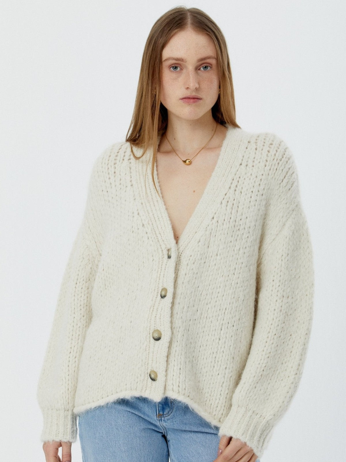 Isla Cardigan | Ivory