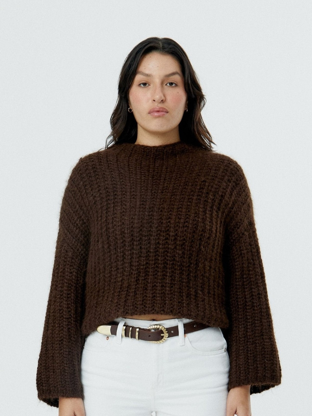 Lita Mockneck | Chocolate Lita Mockneck | Chocolate