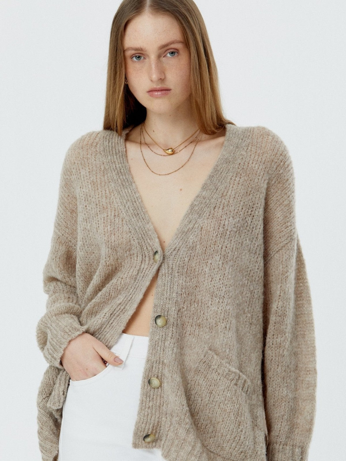 Mara Cardigan | Taupe Mara Cardigan | Taupe