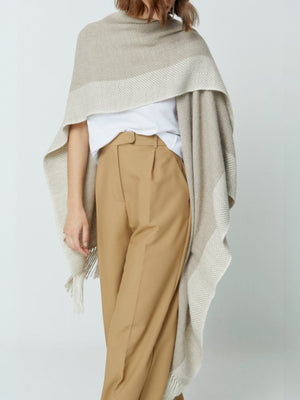 Solstice Ruana | Taupe Solstice Ruana | Taupe