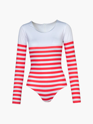 Angeline One Piece | Cherry Stripes Angeline One Piece | Cherry Stripes