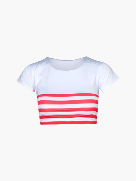 Mathilde Top | Cherry Stripes