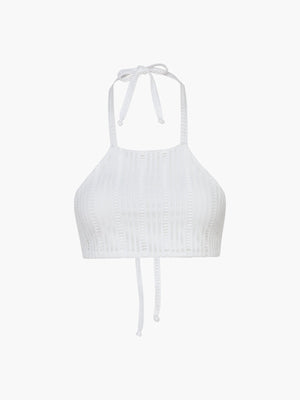 Paradis Top | Ivory Geometric Mesh Paradis Top | Ivory Geometric Mesh