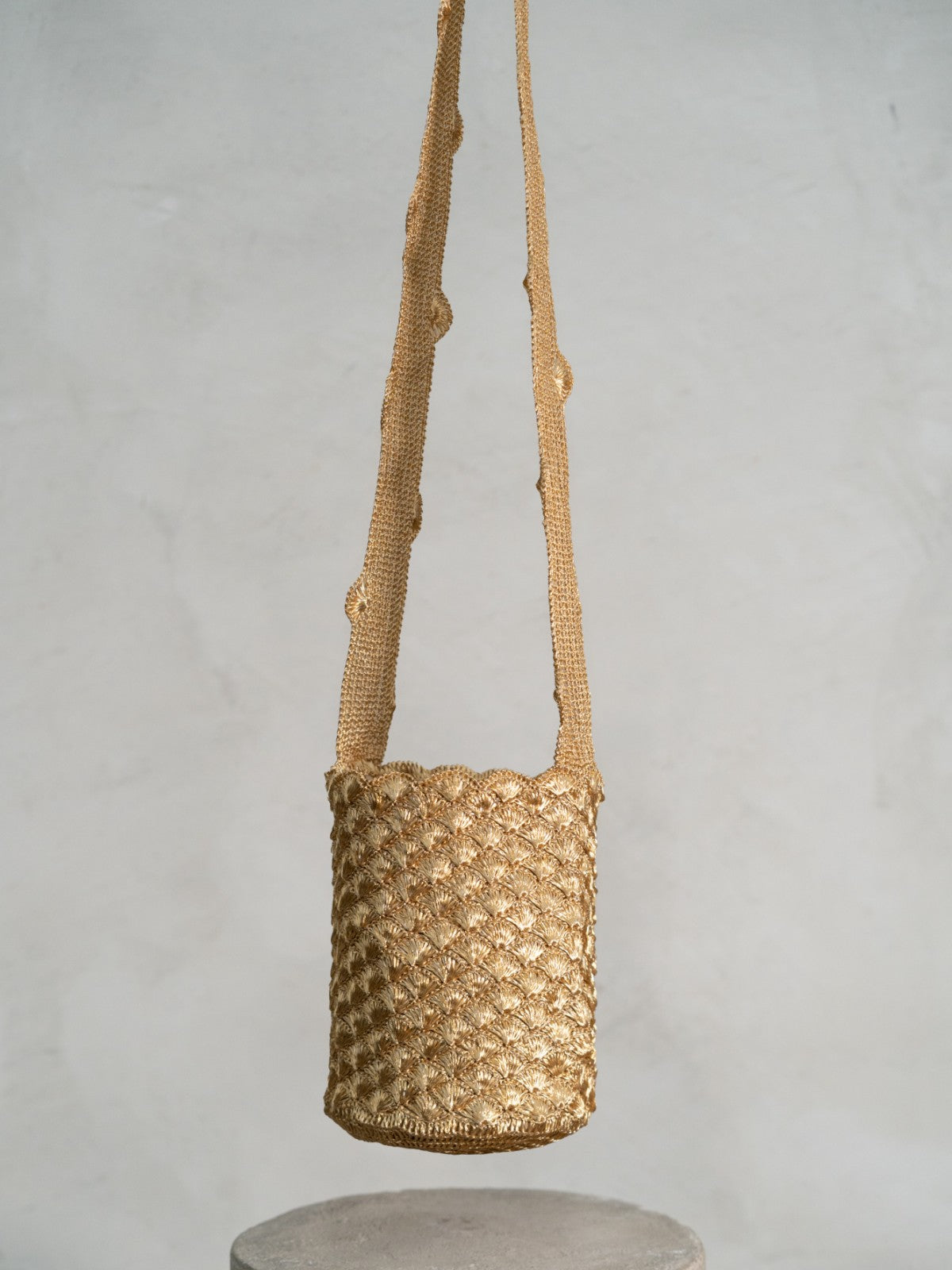 Seashell Bag | Gold Seashell Bag | Gold