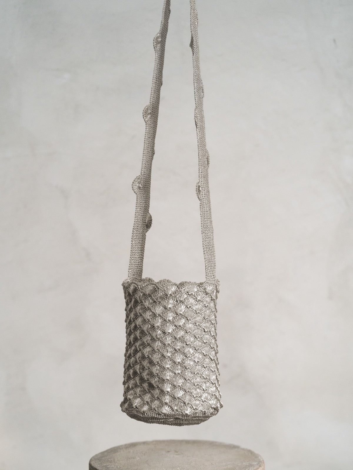 Seashell Bag | Silver Seashell Bag | Silver