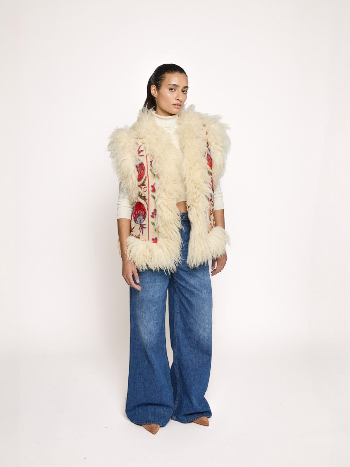 Aziz Waistcoat - M/L | Print/Ivory Aziz Waistcoat - M/L | Print/Ivory
