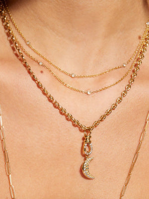 Puffed Mariner Chain Necklace Puffed Mariner Chain Necklace