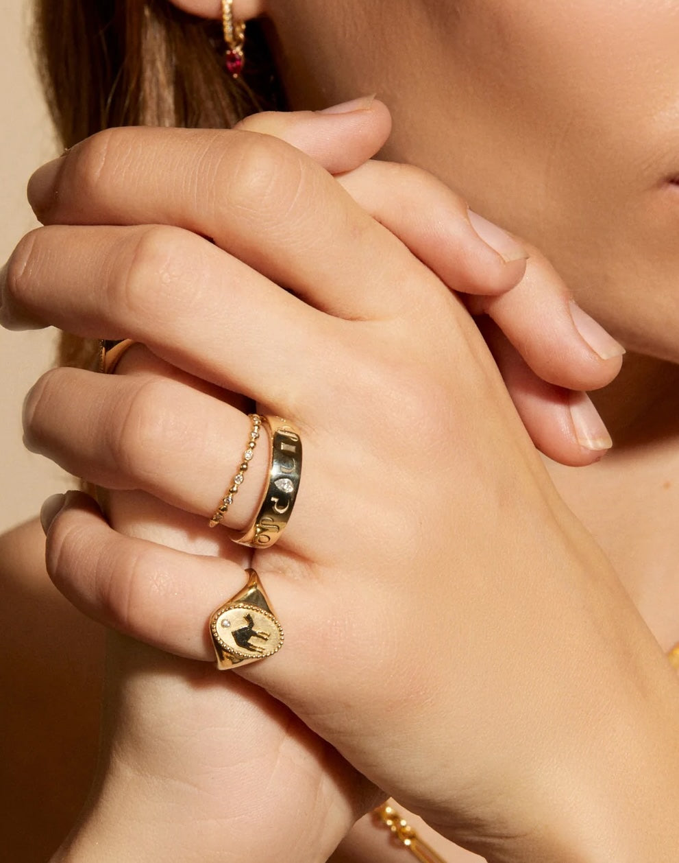 Signet Ring | Camel