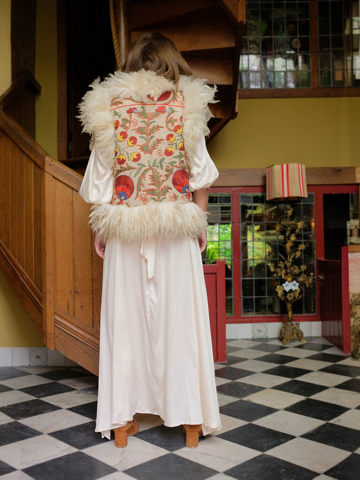 Aziz Waistcoat - M/L | Print/Ivory Aziz Waistcoat - M/L | Print/Ivory