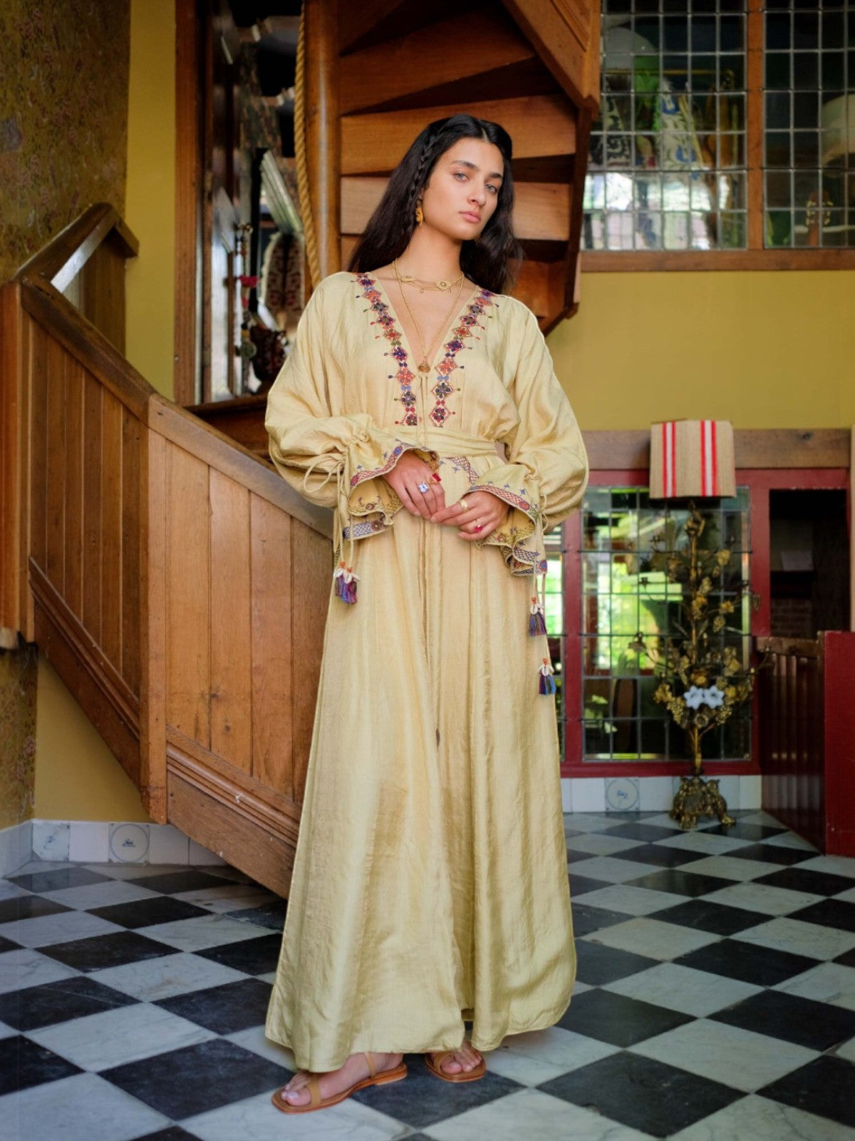 Banjara Maxi Dress | Khaki