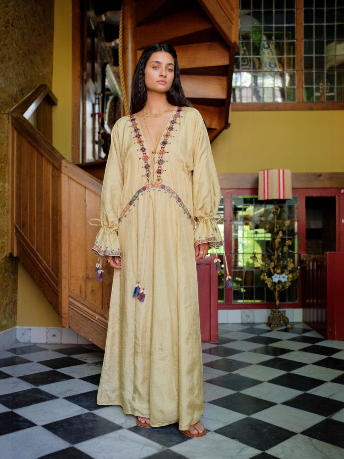 Banjara Maxi Dress | Khaki Banjara Maxi Dress | Khaki