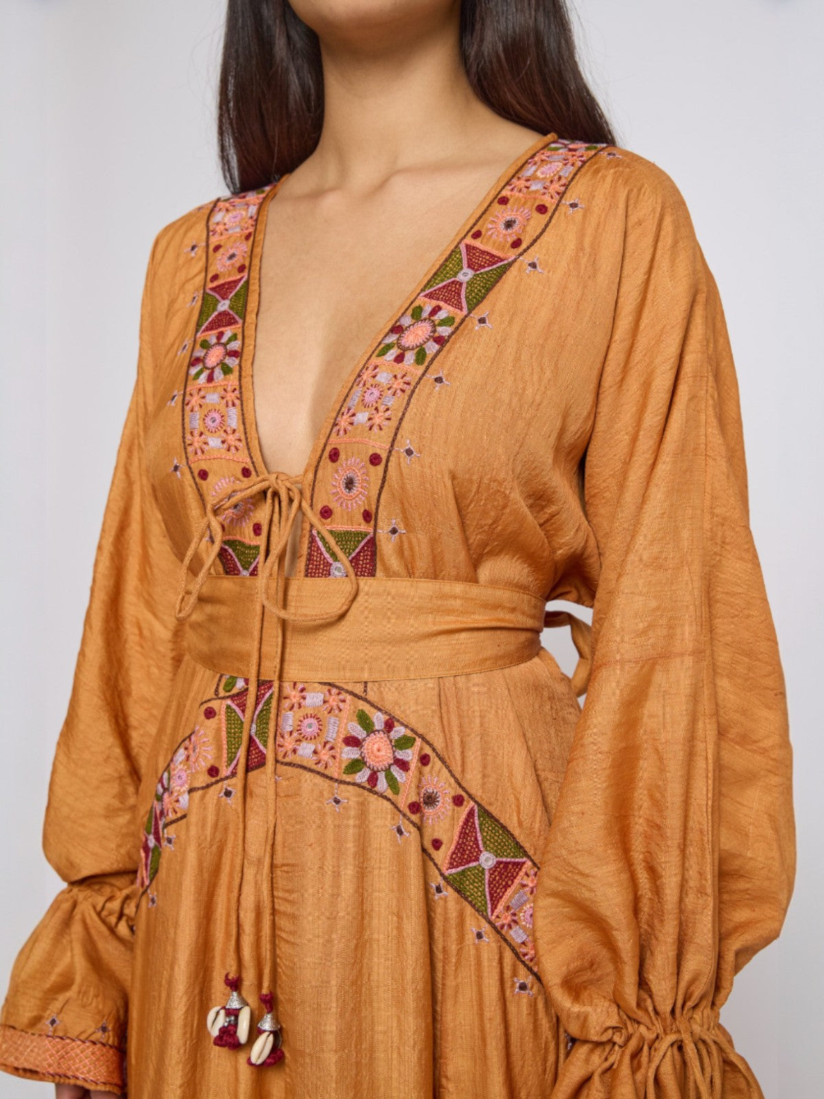 Banjara Maxi Dress | Gold