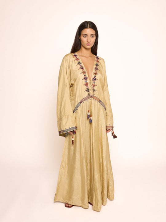 Banjara Maxi Dress | Khaki