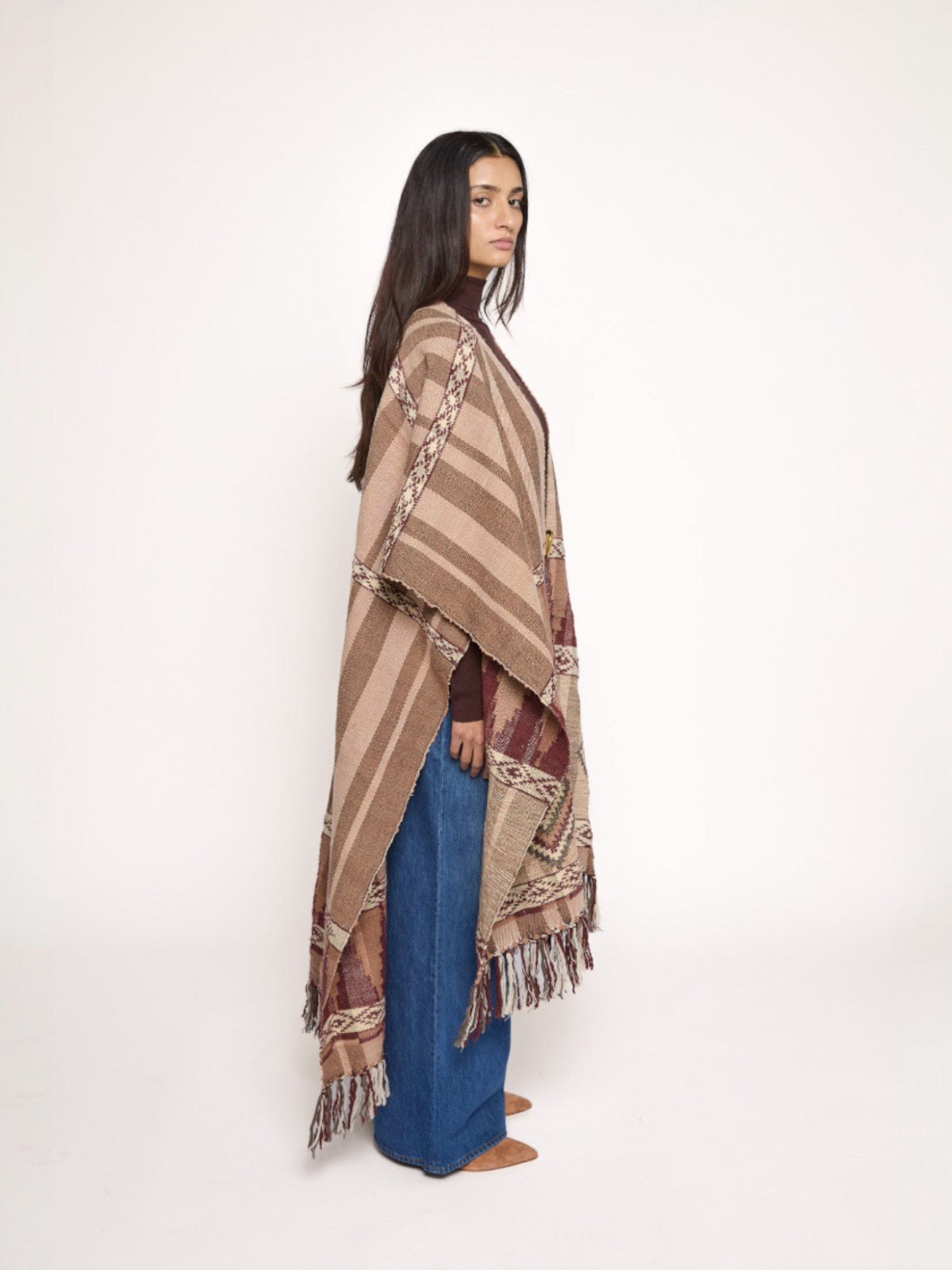 Indra Cape | Rose Indra Cape | Rose